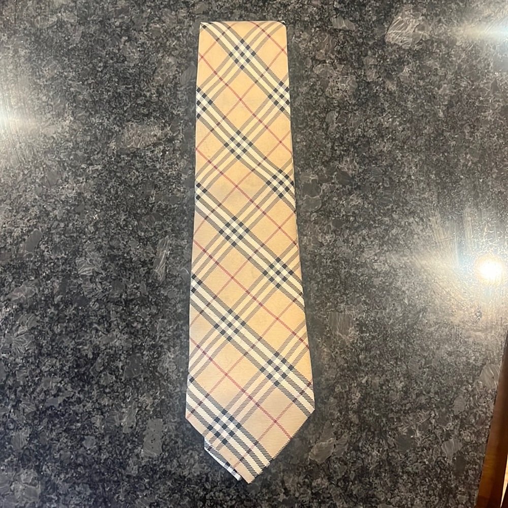 Classic Burberry Tie